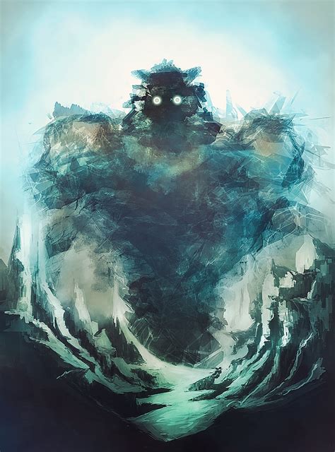 Shadow Of The Colossus Artwork Created By