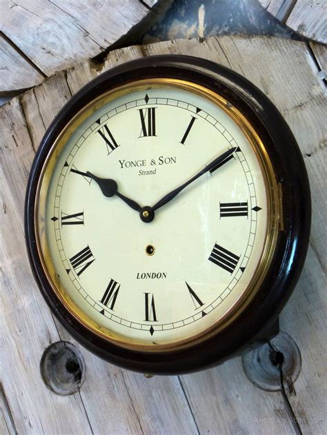 Antiques Atlas Yonge And Son Railway Wall Clock
