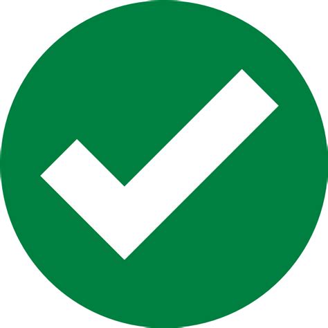 Green Check Mark Png Free Download Png All Png All