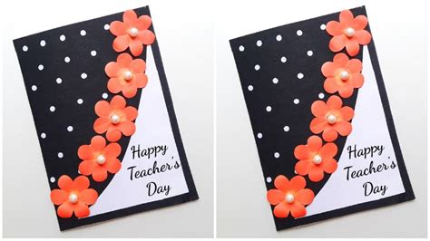 Amazing Teachers Day Card Handmade Easy How To Make Easy Teachers