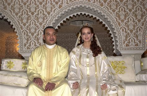 King Mohammed Vi And Salma Bennani The Bride Salma Bennani Then A The Most Stunning Royal