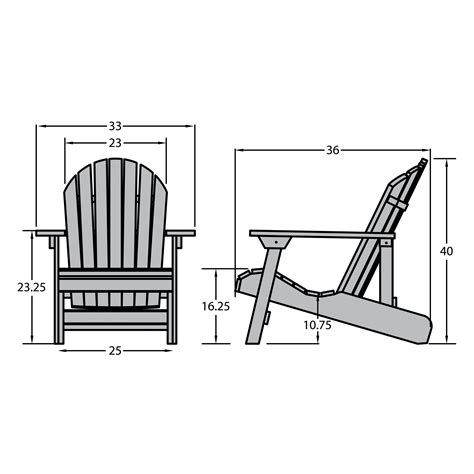 Adirondack Chair Plan View Cad Adirondack Chair