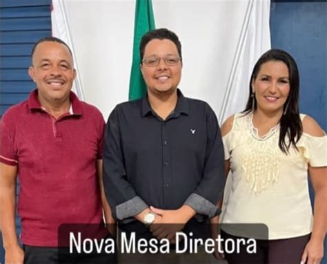 nova mesa diretora gestÃo 2023 2024 câmara municipal de funilândia