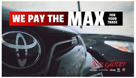 Jim Glover Dodge Chrysler Jeep Ram Fiat - We Pay the Max for your