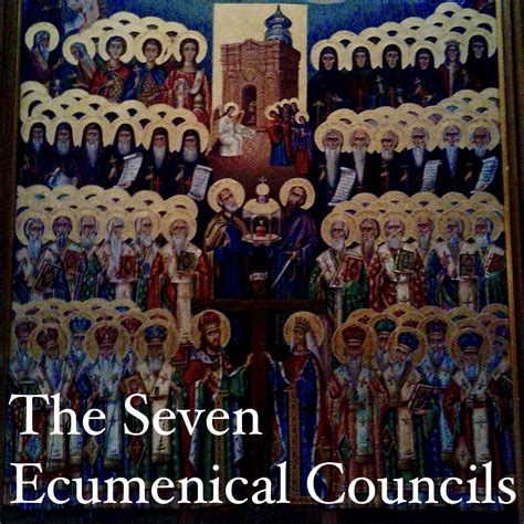 The Seven Ecumenical Councils Cover St George The Martyr Anglican Church