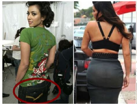 top post today 14 shocking photos that prove kim kardashian s butt is completely fake ass