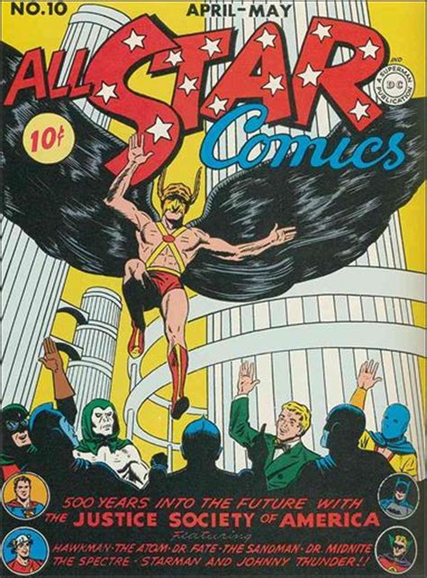 All Star Comics 10 A Apr 1942 Comic Book By Dc