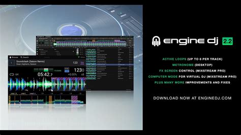 Engine Dj 22 Overview Active Loops New Mixstream Pro Features