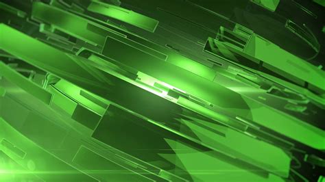 Beautiful Green 3d Animation Of Abstract Background Motion Background