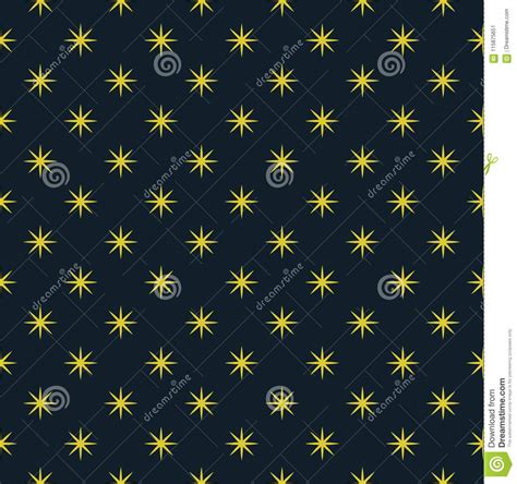 The Abstract Pattern Of The Night Sky Stock Vector Illustration Of