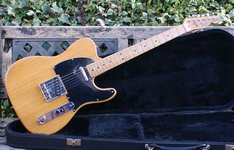 Fender Telecaster Usa Standard Telecaster 1979 Natural Ash Guitar For