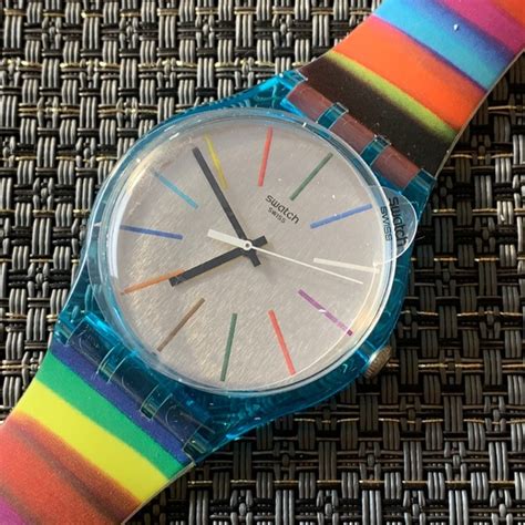 Swatch Accessories Swatch Watch Suos6 Colorbrush Poshmark