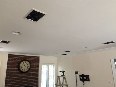 Ceiling ideas → how to run speaker wire through ceiling images. Installing ceiling speakers is easy | Home Automation Guru