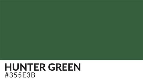 Hunter Green Complementary Colors Hipfonts