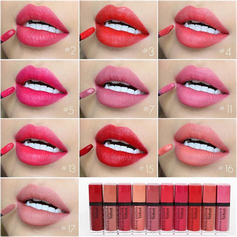 Bourjoisparis Rouge Edition Velvet Which One Is On Your List Bourjois Rouge Velvet Lipstick