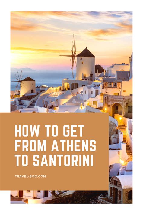How To Get From Athens To Santorini A Complete Travel Guide Travel