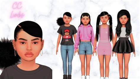 Sims 4 Urban Child Cc For Boys Cc Folder And Sim Download Youtube Bbd