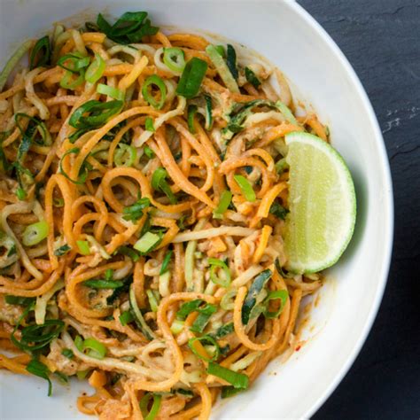 Very Veggie Zoodle Pad Thai Meatless Monday