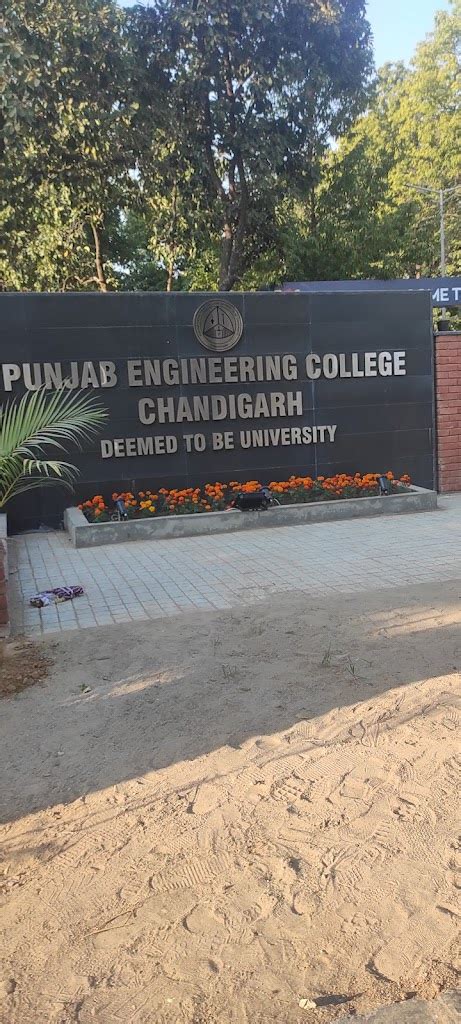 Punjab Engineering College Pce Chandigarh Admission Courses Fees