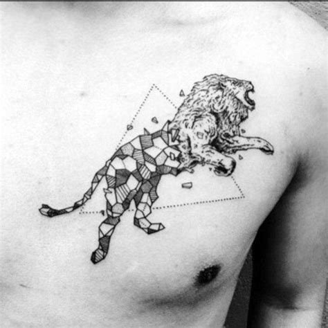 Tatuajes De Animales Geométricos Preciosos Y Realistas Tatuantes