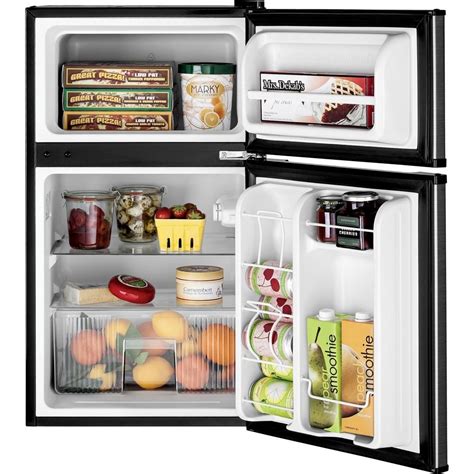 Left and right arrows move across top level links and expand / close menus in sub levels. GDE03GLKLB | Compact refrigerator, Refrigerator sizes ...