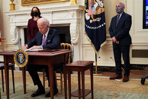 Heres Whats In Bidens Executive Orders Aimed At Covid 19 The New