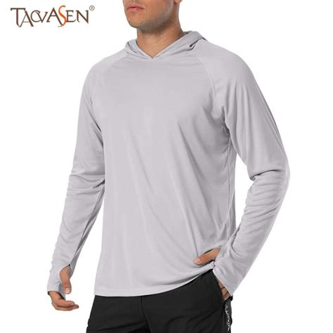 ∏ Tacvasen Upf 50 Men 39s Uv Protection Hoodie T Shirts Summer Quick Dry Hooded T Shirt For