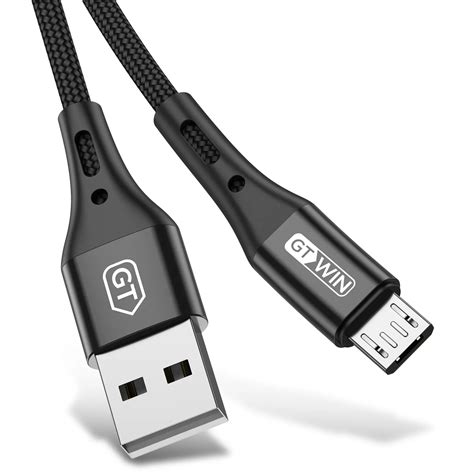 C Ble Micro Usb 3a Pour Recharge Rapide Et Transfert De Donn Es Cordon