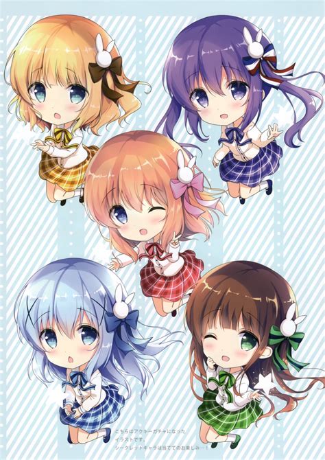 Amedama Con Gochuumon Wa Usagi Desu Ka Hoto Cocoa Kafuu Chino Kirima