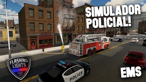Simulador PolicÍa Bombero MÉdico Flashing Lights Gameplay