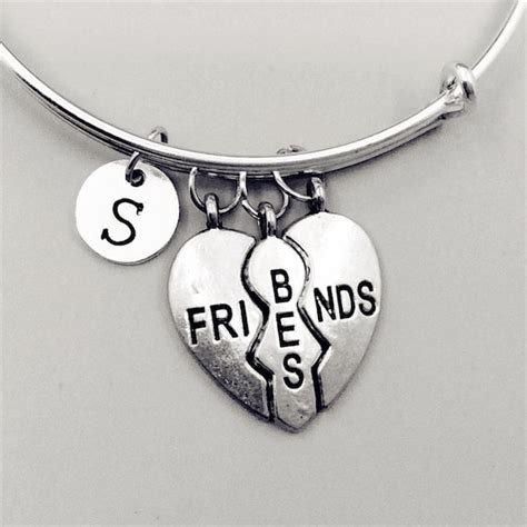 Best Friends Charm Bracelets Best Friend Forever Bangles