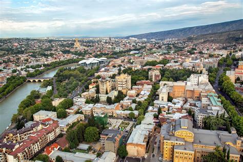 A deep valley forms the backdrop to brightly colored turrets, cobblestoned streets, and a burgeoning art scene. Tbilisi, Georgia HD Wallpapers / Desktop and Mobile Images ...