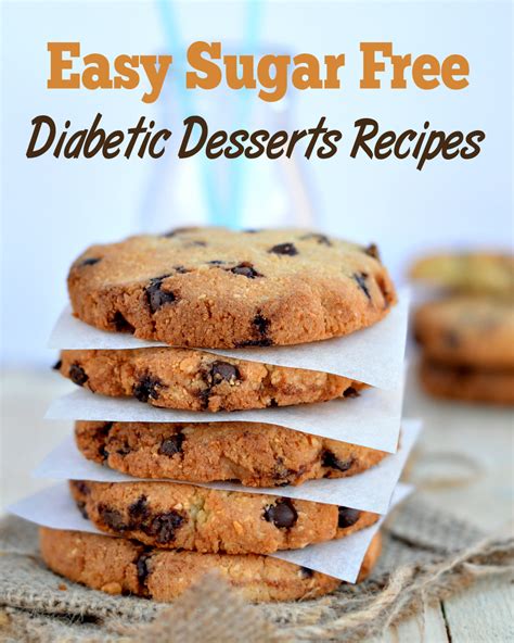 Sugarless raisin cookies ada recipe. Sugar Free Cookies For Diabetics Recipe / 50 Delicious Diabetic Dessert Recipes Everyone Will ...
