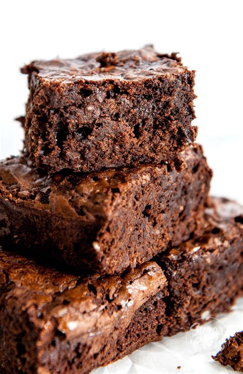 Easy Fudgy Homemade Brownies From Scratch Sugar Geek Show