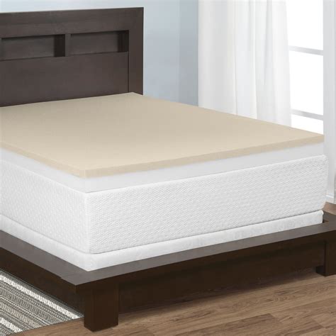 4 inch memory foam mattress topper. Select Luxury 4-inch Restore-a-Mattress Foam and Memory ...