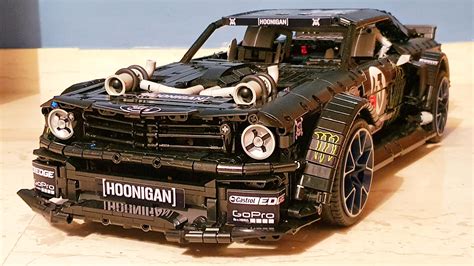 Lego Moc Ford Mustang Hoonicorn V By Loxlego Rebrickable Build