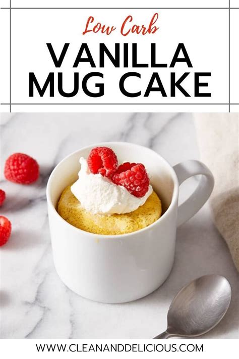It's even more delicious with a scoop of vanilla ice cream. 2-Minute Vanilla Mug Cake Recipe (Keto + Paleo) | Recipe ...