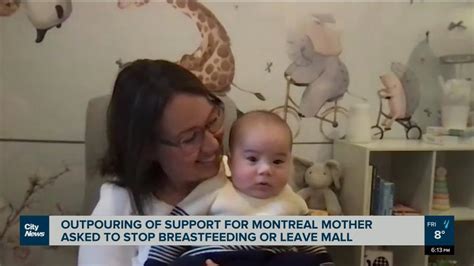 Montreal Mother Speaks Out After Being Asked To Stop Breastfeeding