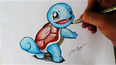 Como Desenhar O Squirtle Pokémon How To Draw Squirtle Starters