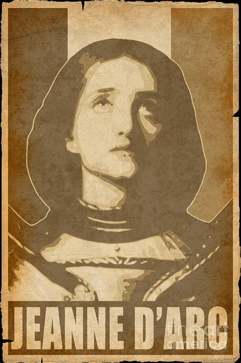 Joan Of Arc Jeanne Darc Digital Art By Filip Schpindel Pixels