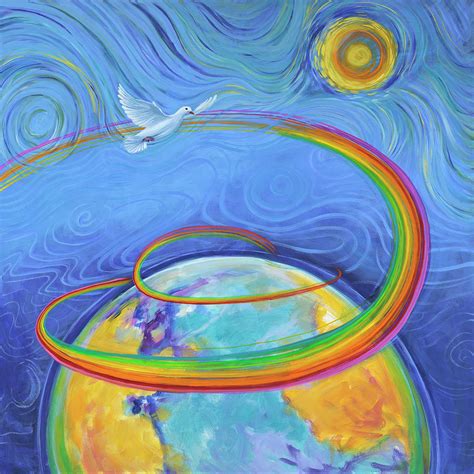World Peace Painting By Julie Joy