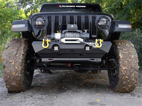 Rugged Ridge® Xor Bumpers For 18 Up Jeep Wrangler Jl And 20 Up Gladiator