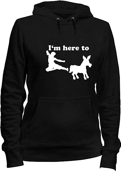 Sweatshirt Hoodie For Woman Black Trk0083 Here Ass Uk Clothing