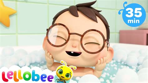 Splish And Splash Baby Bath Song Nursery Rhymes With Subtitles