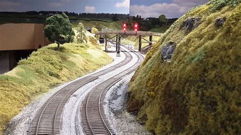 Model Railroad Update 71 More Scenery Foam And Fascia Youtube