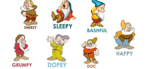 7 Dwarfs Names And Fun Facts Planning The Magic