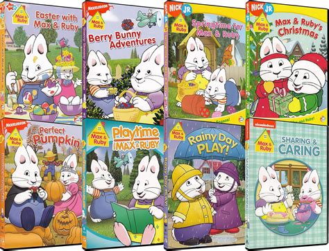Max And Ruby Collection 8 Pack Amazon Ca Dvd