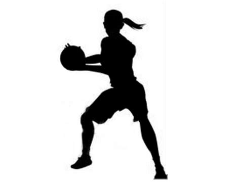 Girl Basketball Player Silhouette At Getdrawings Free Download