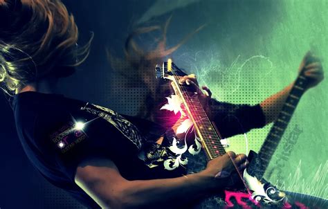 Wallpaper Guitar Rock Rockstar Images For Desktop Section музыка