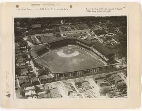 Best Aerial Photo Of Griffith Stadium In 1925 Ghosts Of Dc Aerial